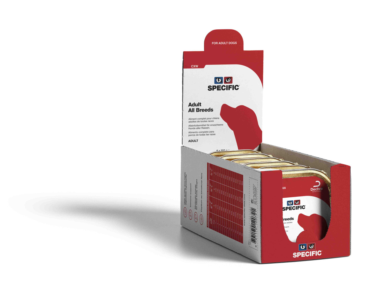 Adult All Breed CXW hundfoder - 6 x 300 g - Specific