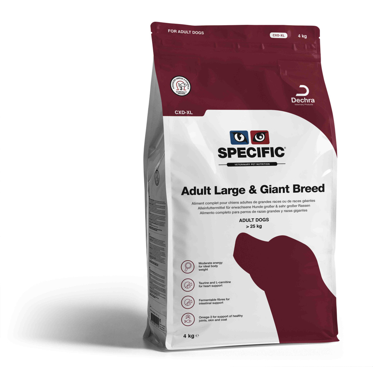 Adult Large & Gigant Breed CXD-XL hundfoder - 4 kg - Specific