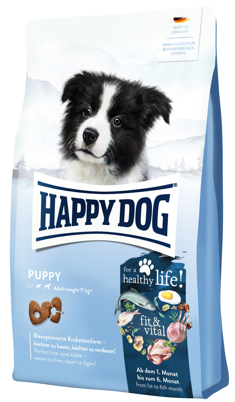 Fit & Vital Puppy Hundfoder - 10 kg - HappyDog