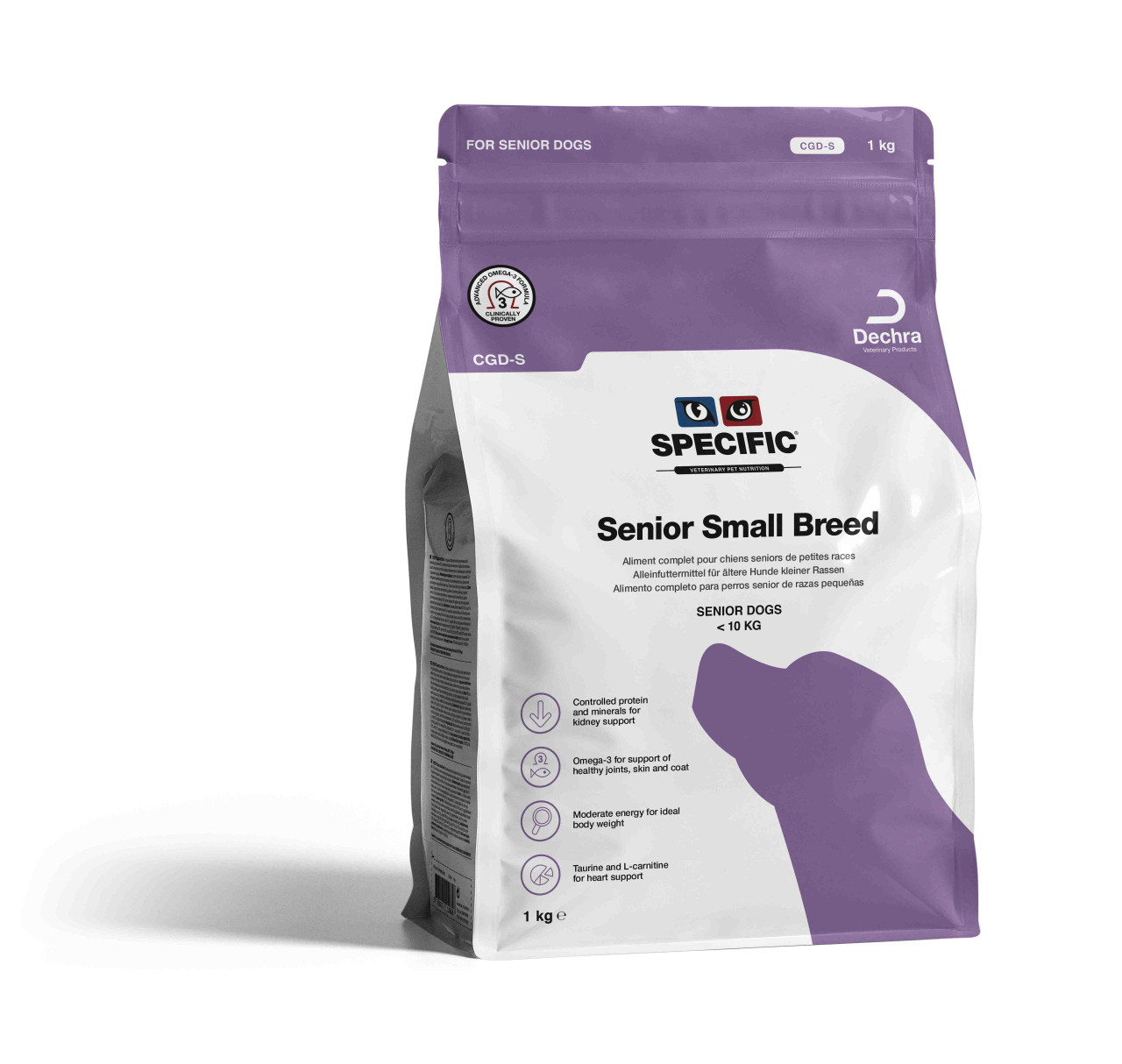Senior Small Breed CGD-S hundfoder - 1 kg - Specific