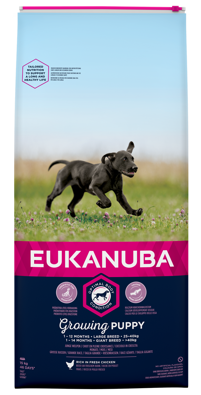 Dog Puppy Large - 15 kg - Eukanuba