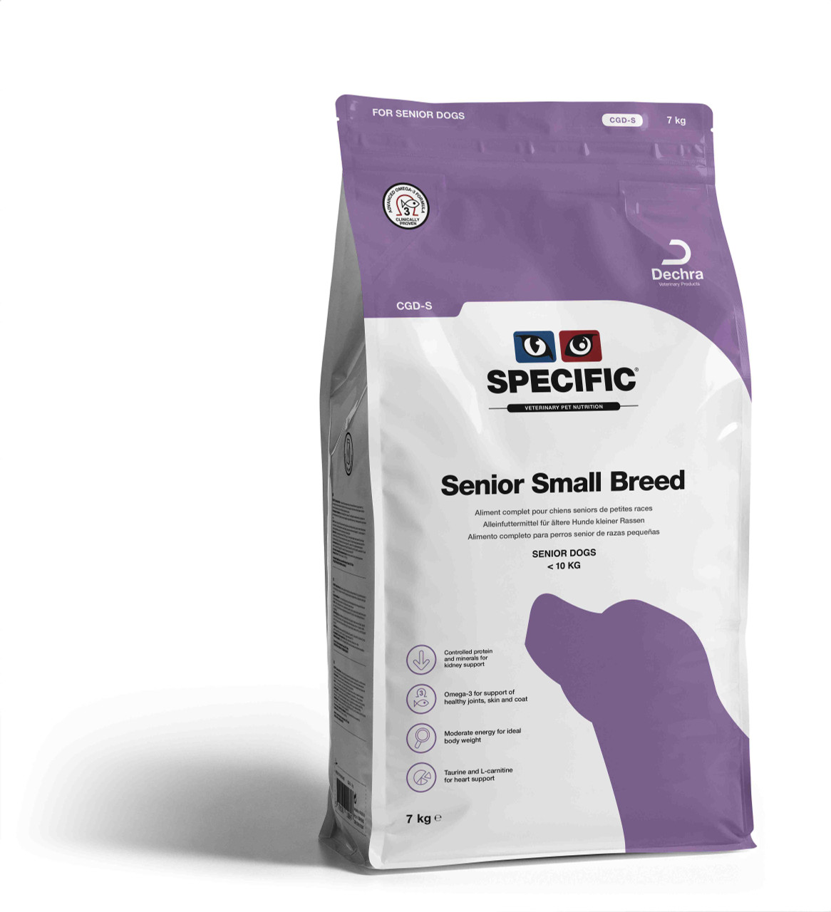 Senior Small Breed CGD-S hundfoder - 7 kg - Specific