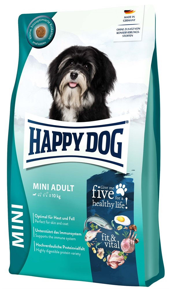 Fit & Vital Mini Adult Hundfoder - 10 kg - HappyDog
