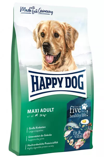 Fit & Vital Maxi Adult Hundfoder - 4 kg - HappyDog