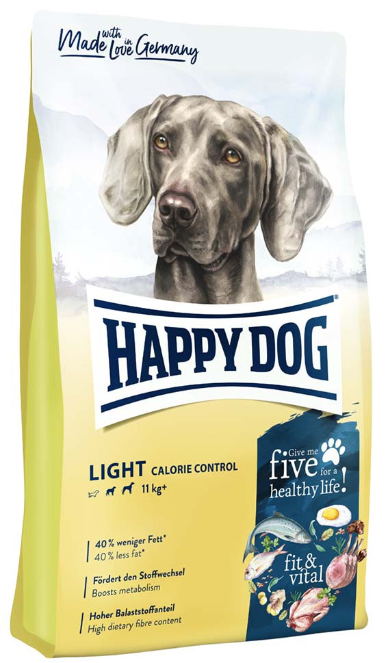 Fit & Vital Light Gluten-Free Hundfoder - 12 kg - HappyDog
