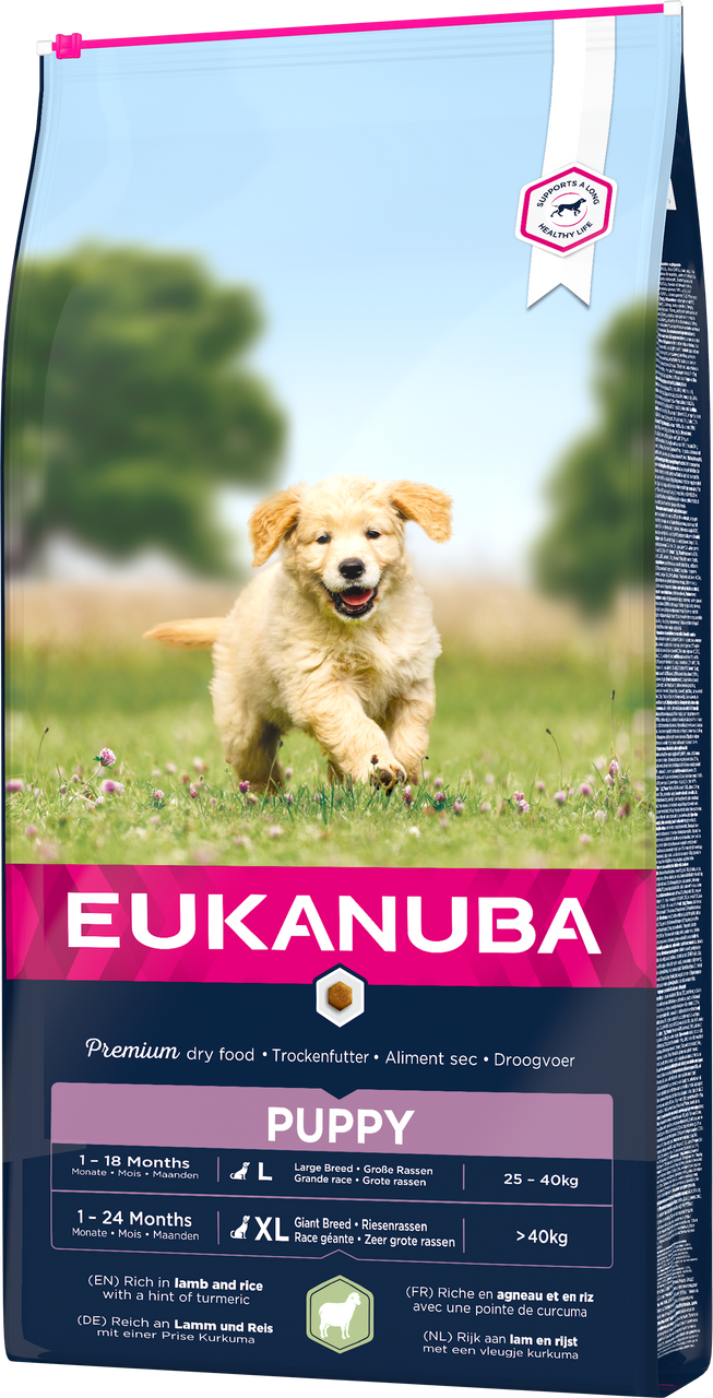 Dog Puppy & Junior Large Lamb & Rice - 12 kg - Eukanuba