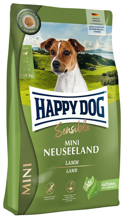 Sensible Mini Neuseeland Hundfoder - 10 kg - HappyDog