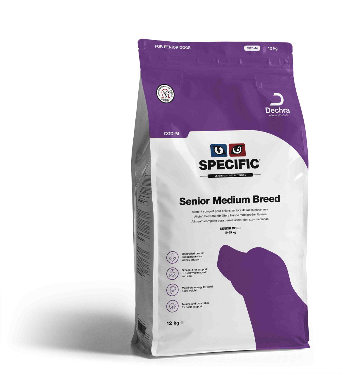 Senior Medium Breed CGD hundfoder - 12 kg - Specific
