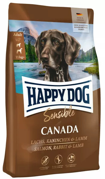 Sensible Canada Hundfoder - 4 kg - HappyDog