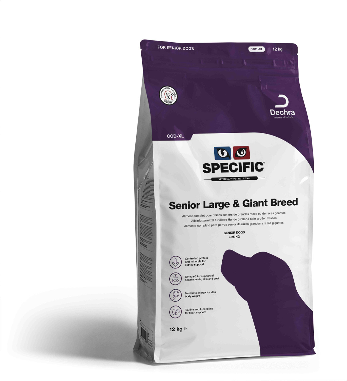 Senior Large & Gigant Breed CGD-XL hundfoder - 12 kg - Specific