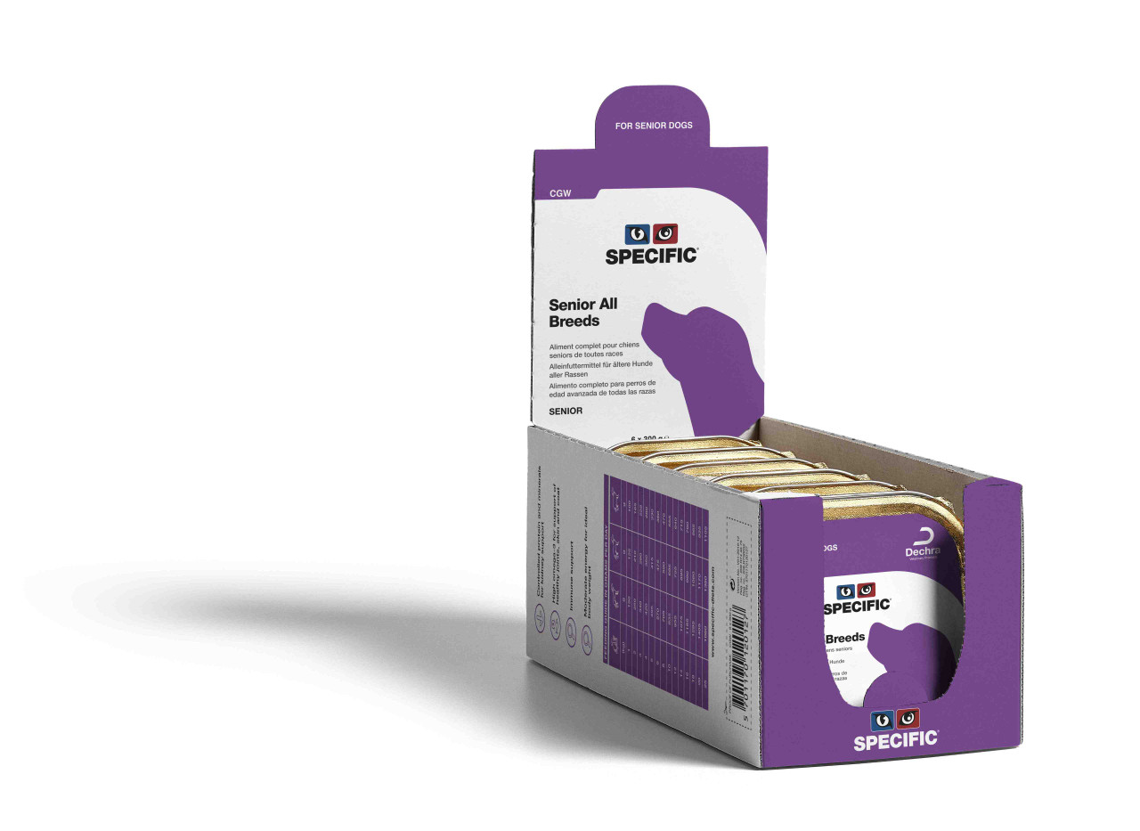 Senior All Breeds CGW hundfoder - 6 x 300 g - Specific