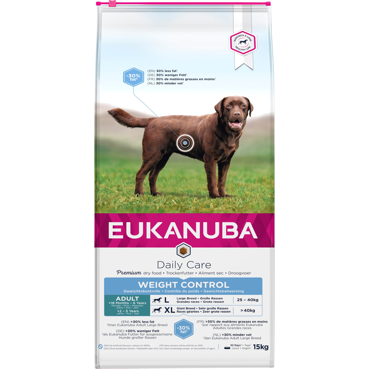Dog Adult Large Weight Control - 15 kg - Eukanuba