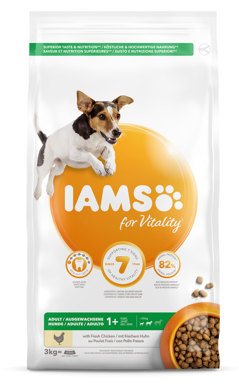 Dog Adult Small & Medium - 3 kg - Iams