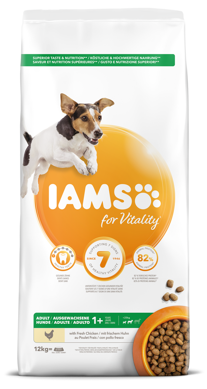 Dog Adult Small & Medium - 12 kg - Iams
