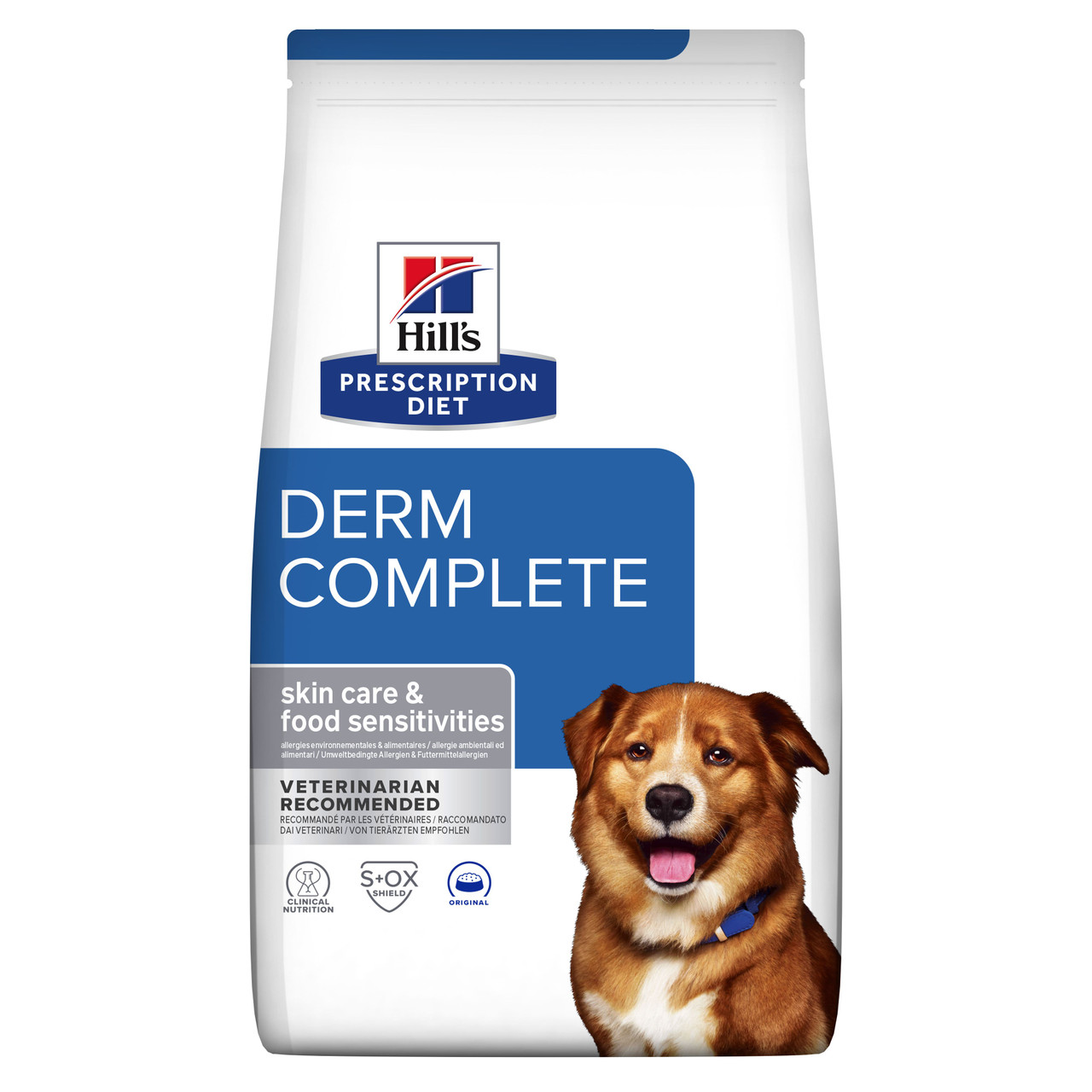Prescription Diet Derm Complete Torrfoder till Hund - 4 kg - Hill’s
