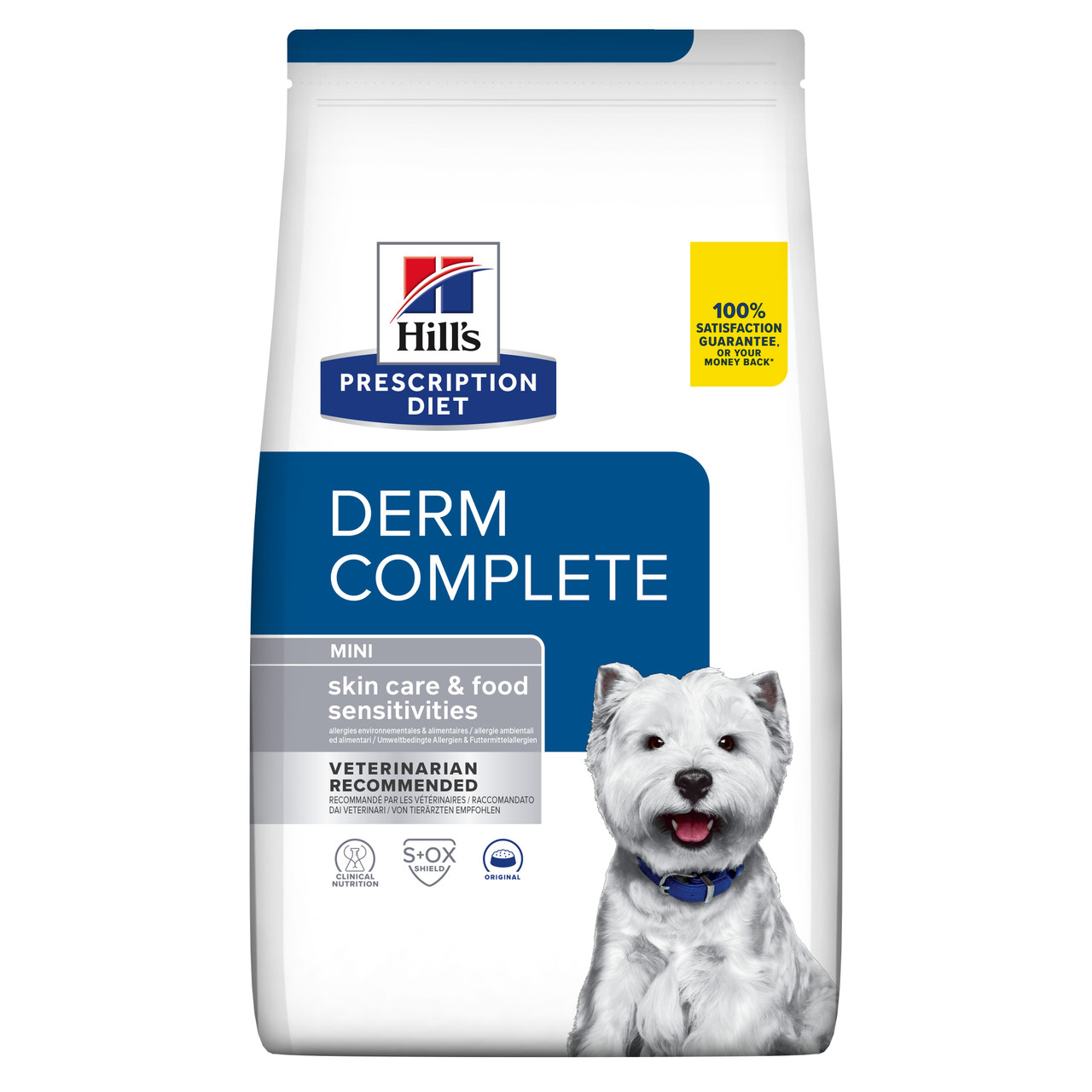 Prescription Diet Derm Complete Mini Torrfoder till Hund - 1 kg - Hill’s