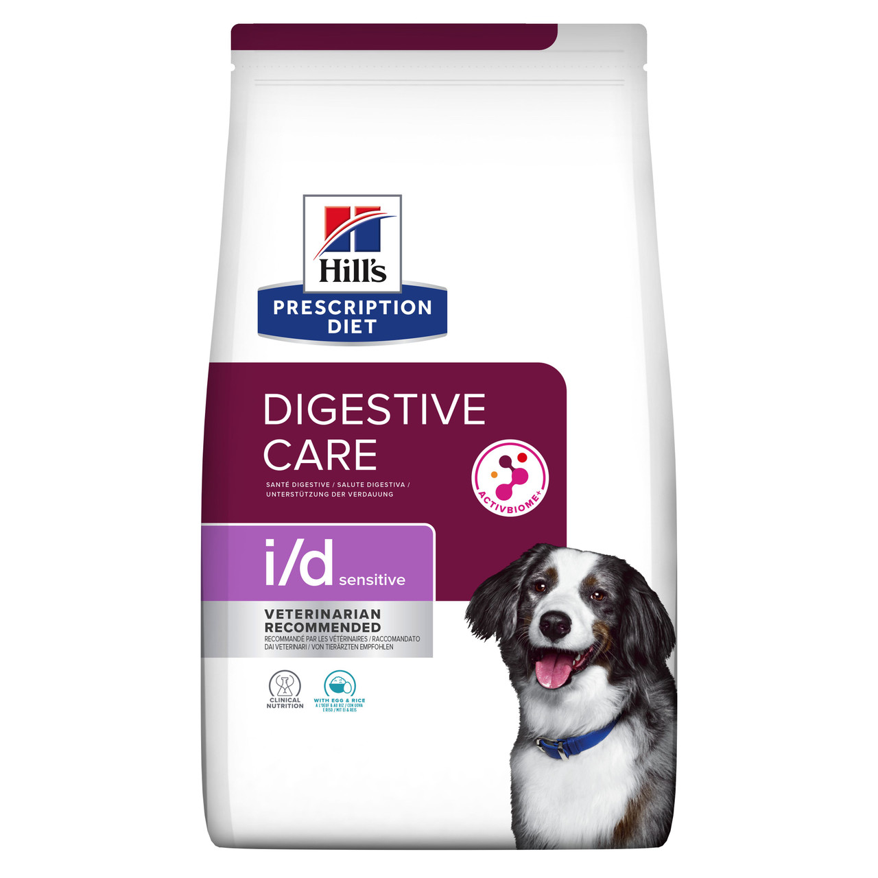 Prescription Diet i/d Sensitive Digestive Care Hundfoder med Ägg & Ris - 4 kg - Hill’s