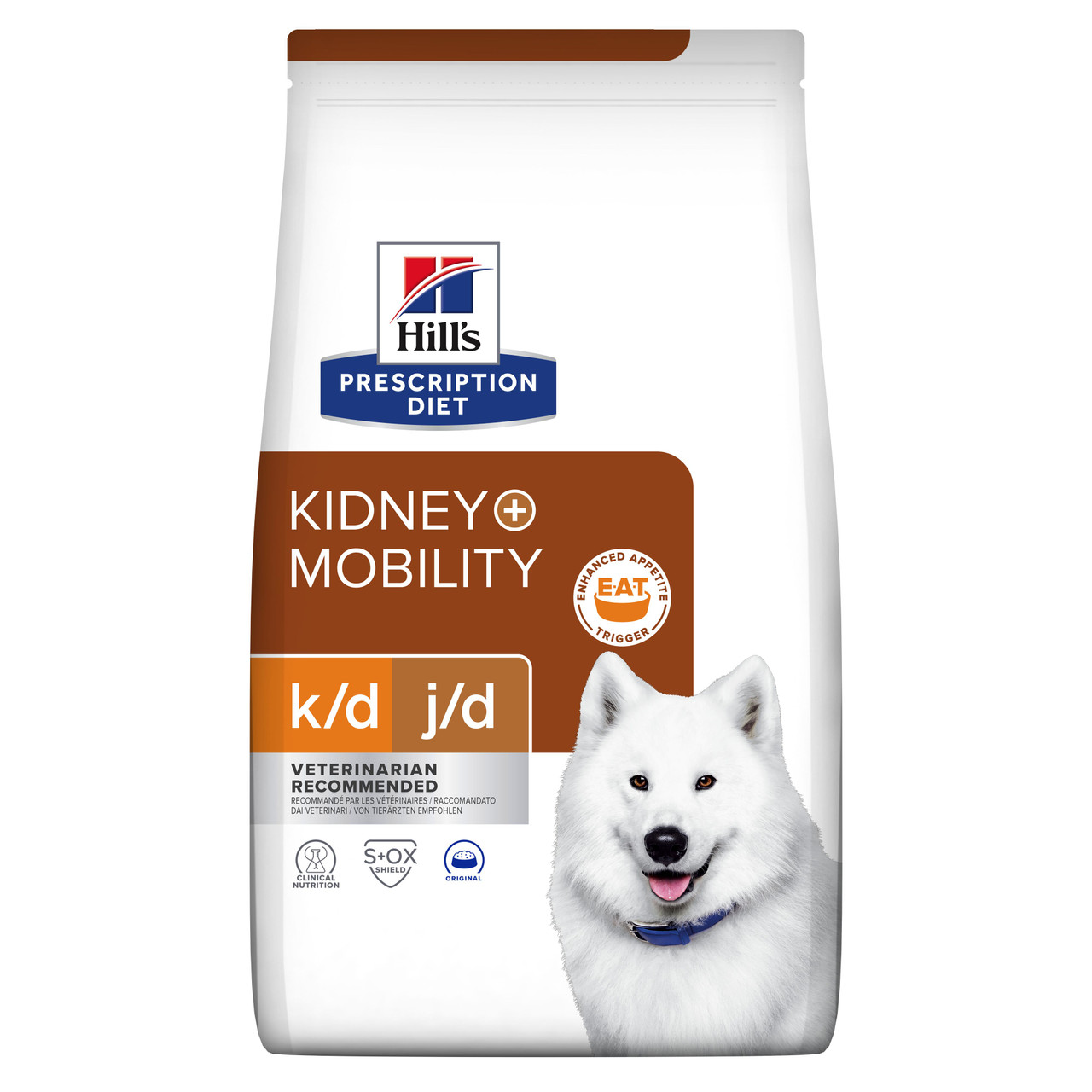 Prescription Diet k/d + Mobility Torrfoder till Hund med Kyckling - 12 kg - Hill’s