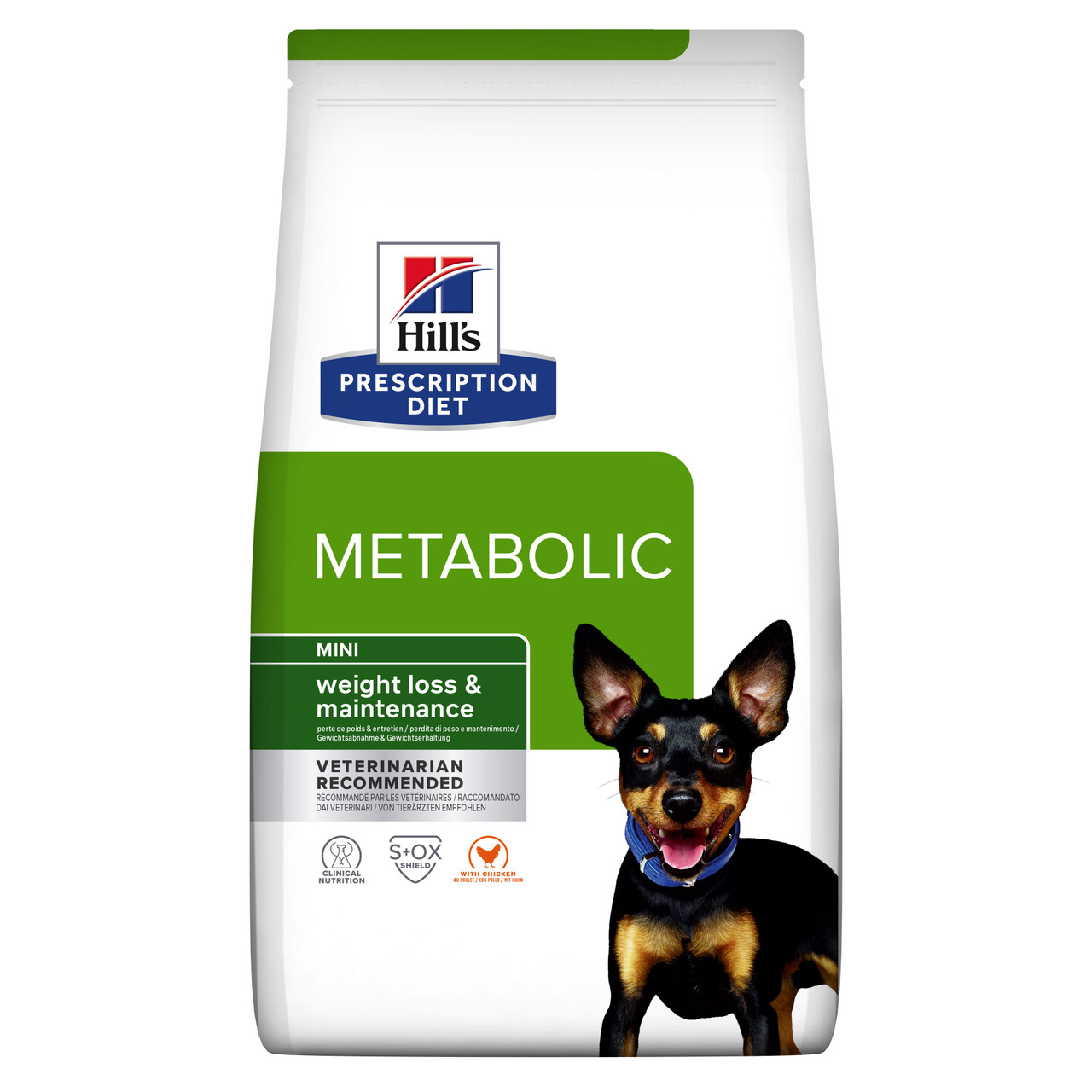 Prescription Diet Metabolic Weight Management Mini Torrfoder till Små Hundar - 3 kg - Hill’s