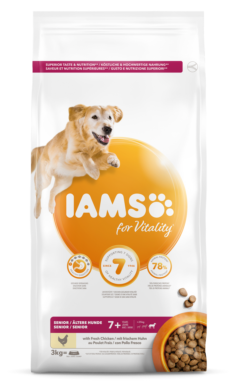 Dog Large Senior - 3 kg - Iams