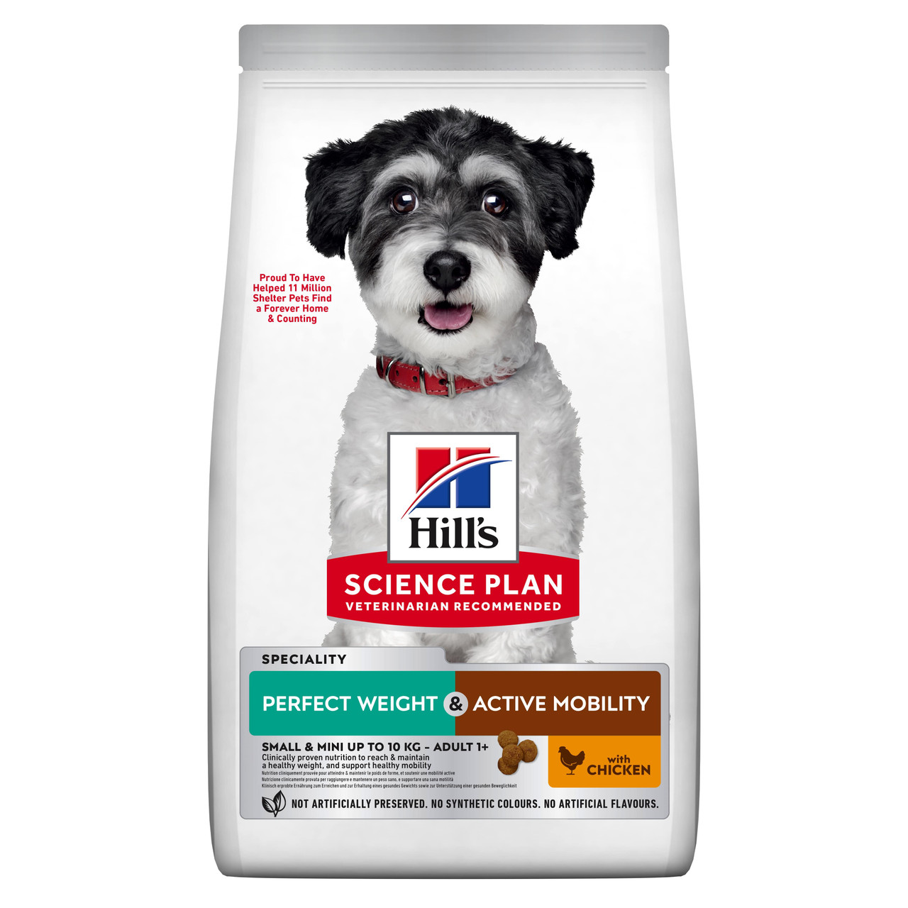 Perfect Weight & Active Mobility Small & Mini med Kyckling Hundfoder - 6 kg - Hill’s
