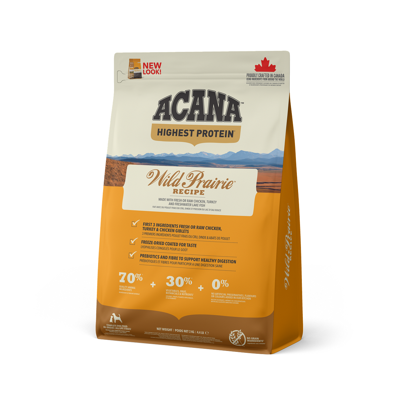 Torrfoder Wild Prairie till Hund - 2 kg - Acana