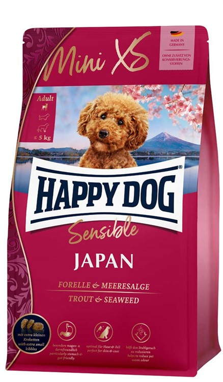 Sensible Mini XS Japan Hundfoder - 1,3 kg - HappyDog