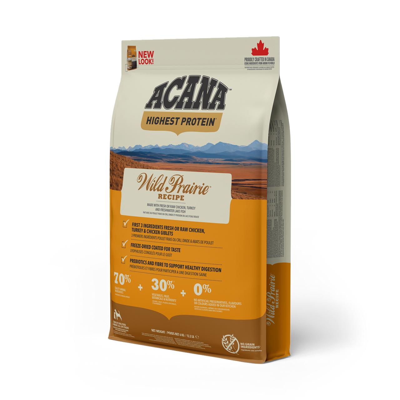 Torrfoder Wild Prairie till Hund - 6 kg - Acana