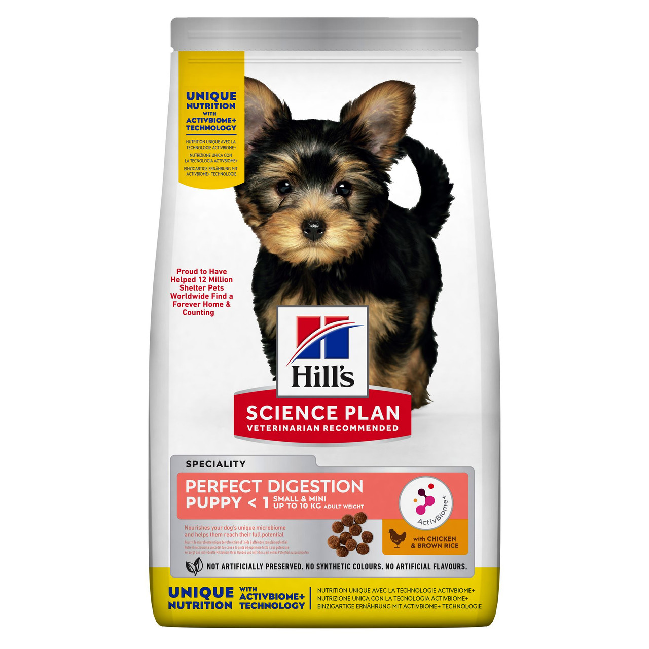 Perfect Digestion Small & Mini Puppy Chicken & Brown Rice - 6 kg - Hill’s