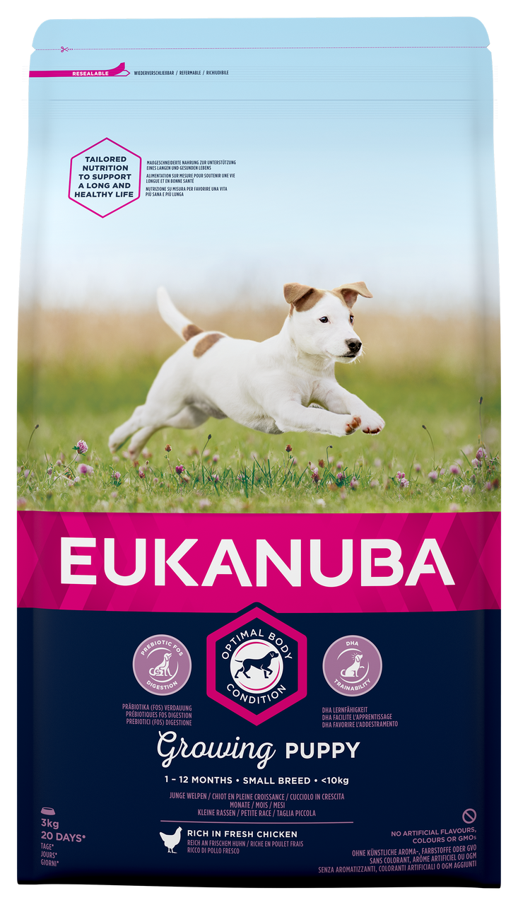 Dog Puppy Small - 3 kg - Eukanuba