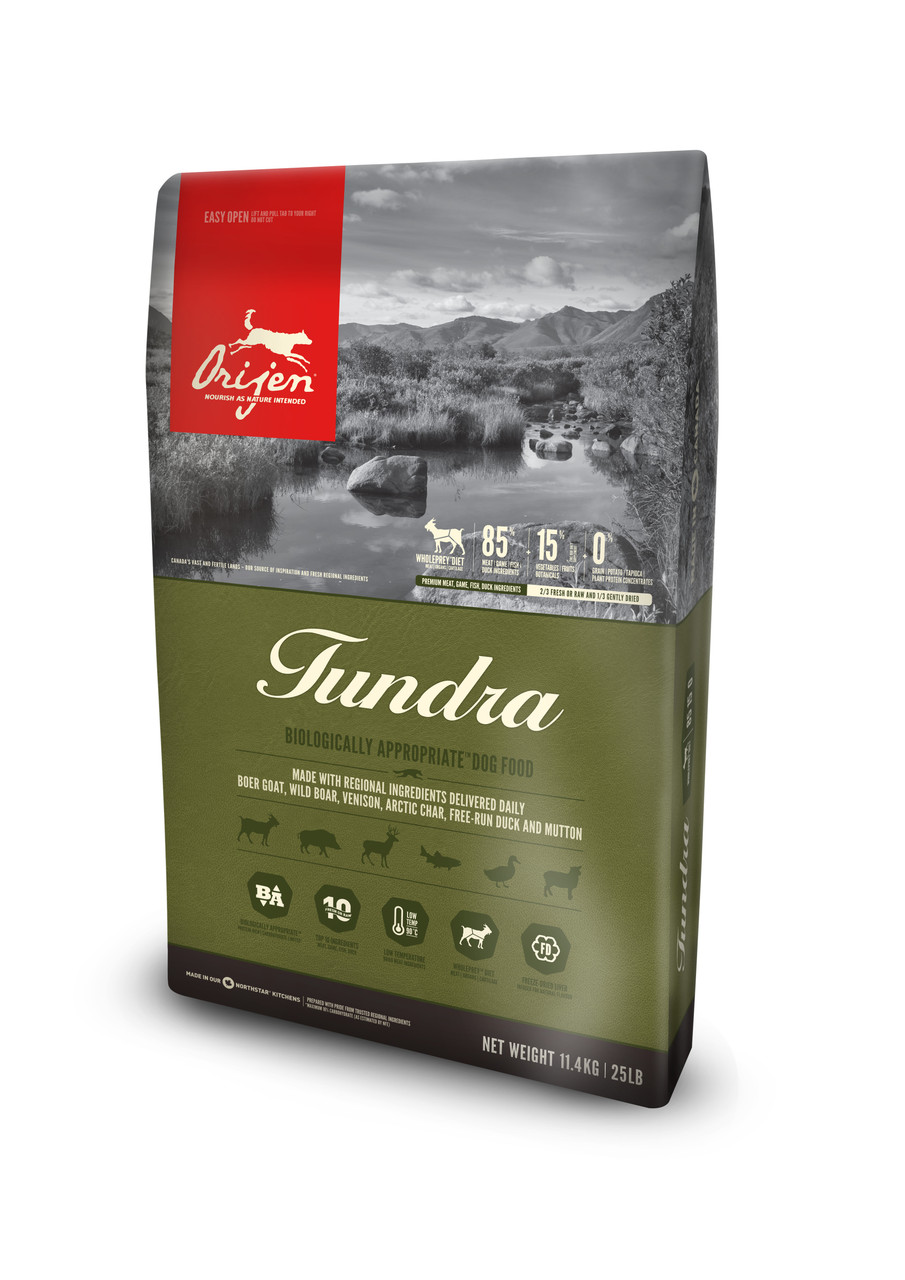 Torrfoder Tundra för Hund - 2 kg - Orijen