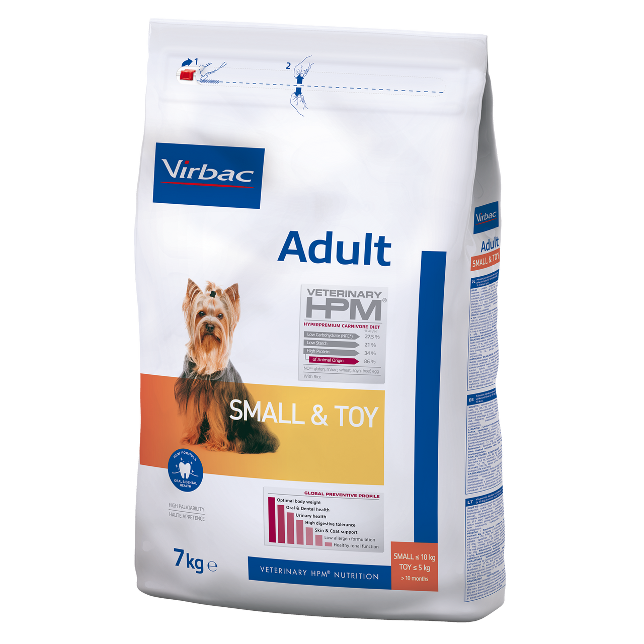 Adult Hundfoder Small & Toy - 7 kg - Virbac