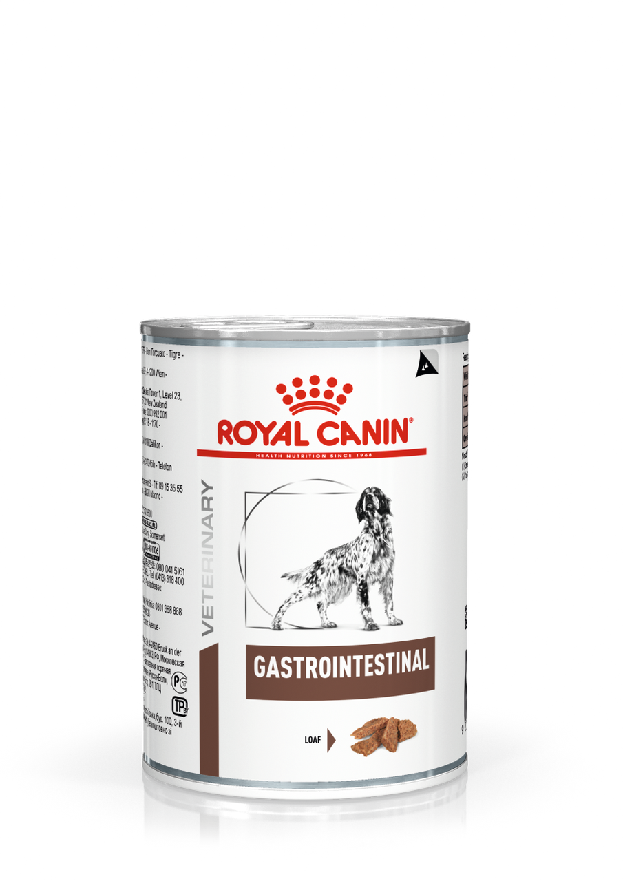 Veterinary Diets Gastrointestinal Loaf Can för hund - 12 x 200 g - Royal Canin Veterinary Diets
