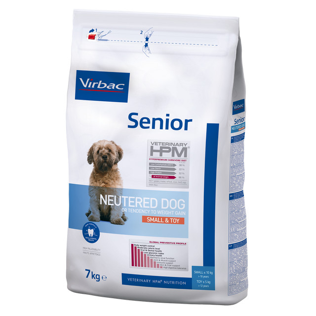 Senior Neutered Hundfoder Small & Toy - 3 kg - Virbac