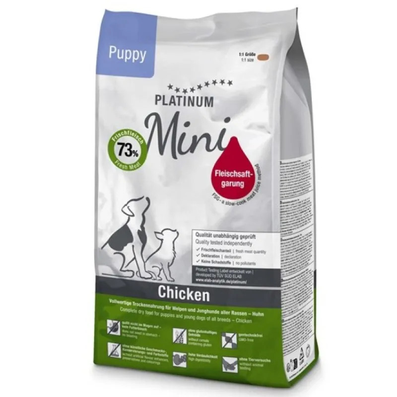 Mini Puppy Chicken torrfoder - 900 g - Platinum