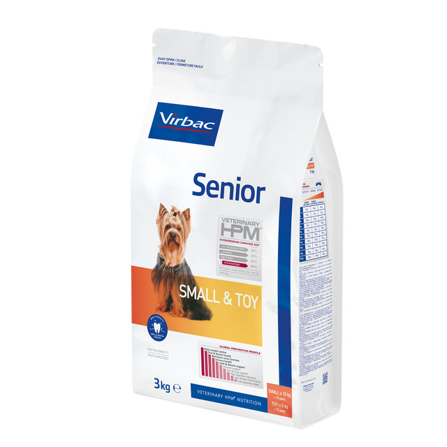 Senior Hundfoder Small & Toy - 3 kg - Virbac