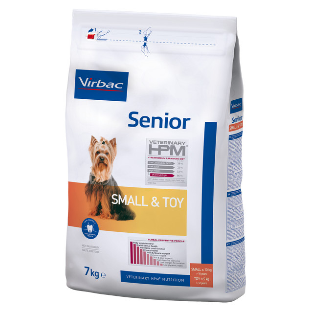 Senior Hundfoder Small & Toy - 7 kg - Virbac