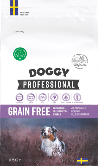 Professional Grain Free Hundfoder - 12 kg - Doggy