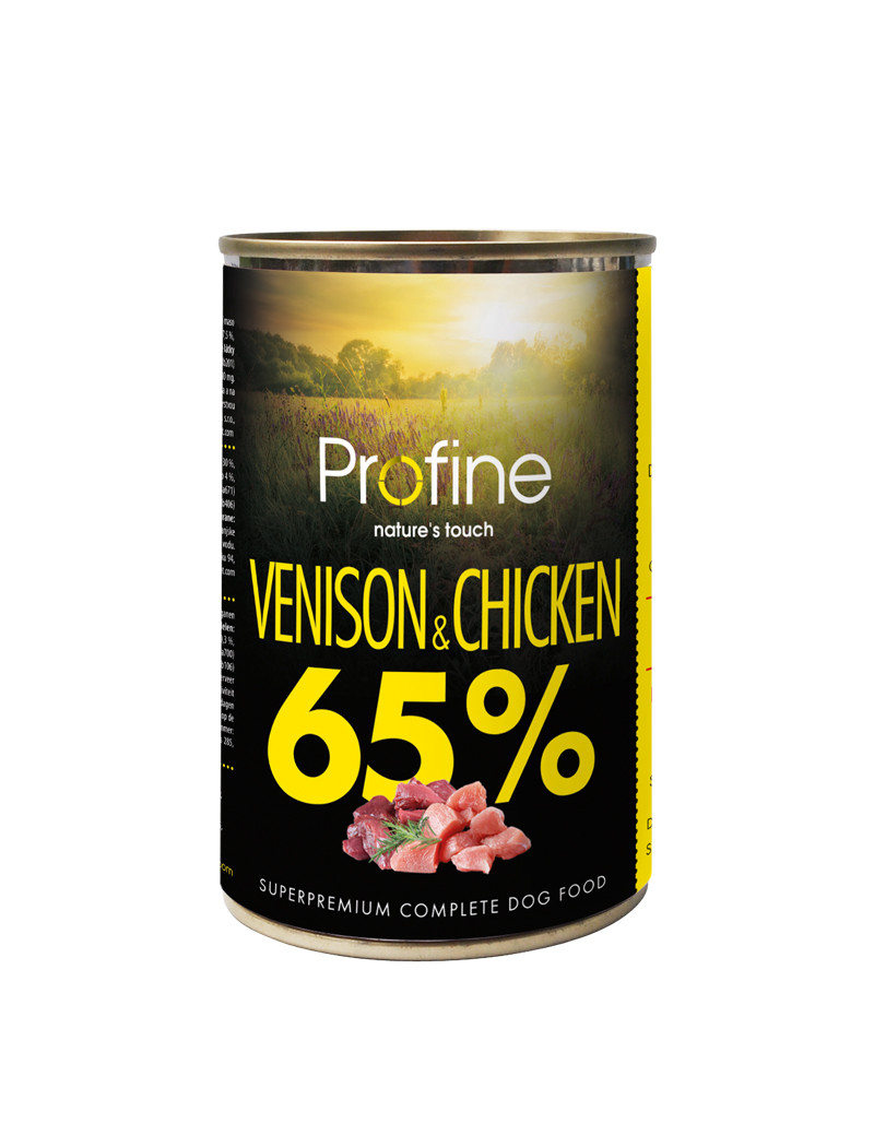 Venison & Chicken Våtfoder till Hund - 6 x 400 g - Profine