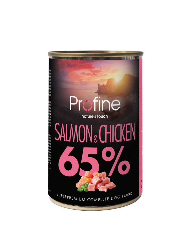 Salmon & Chicken Våtfoder till Hund - 6 x 400 g - Profine