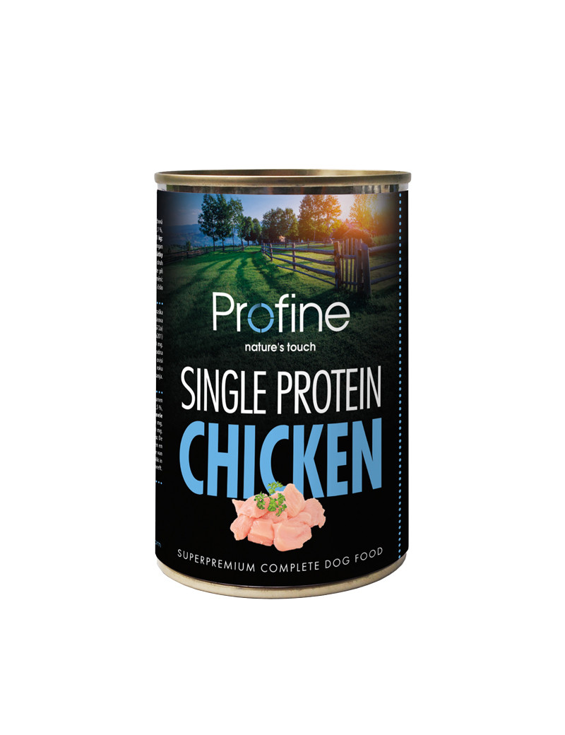 Single Protein Chicken Våtfoder till Hund - 6 x 400 g - Profine
