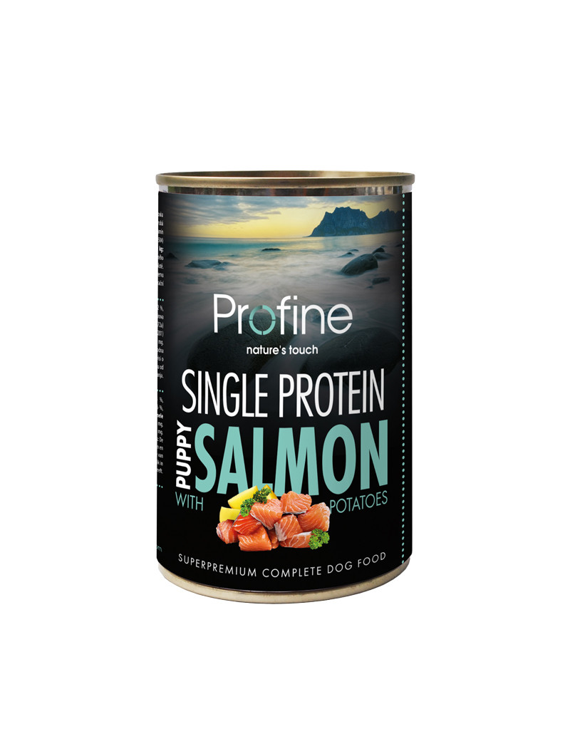 Single Protein Salmon Puppy Våtfoder till Hund - 6 x 400 g - Profine