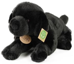 Gosedjur Labrador, svart (liggande) - Rappa Toys