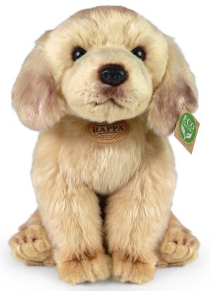 Gosedjur Labrador, gul (sittande) - Rappa Toys