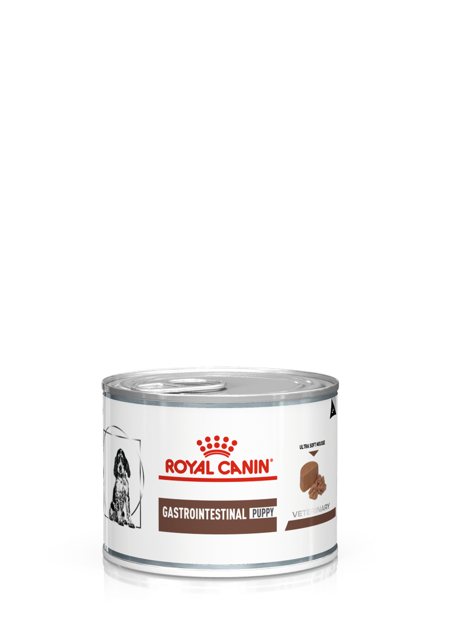 Veterinary Diets Gastro Intestinal Puppy Mousse Can - 12 x 195 g - Royal Canin Veterinary Diets