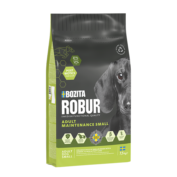 Adult Maintenance Mini Torrfoder för hund - 3 kg - Bozita Robur