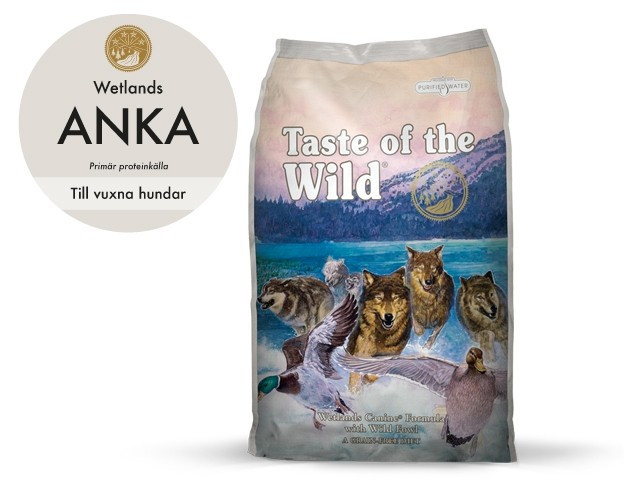 Wetlands Hundfoder - 12,2 kg -
