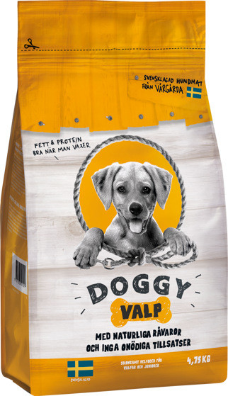 Torrfoder för Hundvalp - 4,75 kg - Doggy