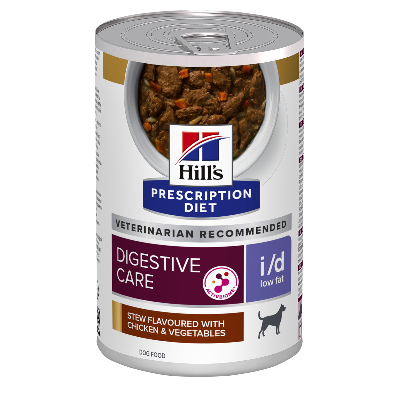 Prescription Diet i/d Digestive Care Low Fat Stew med Kyckling Hundfoder - 12 st x 354 g - Hill’s