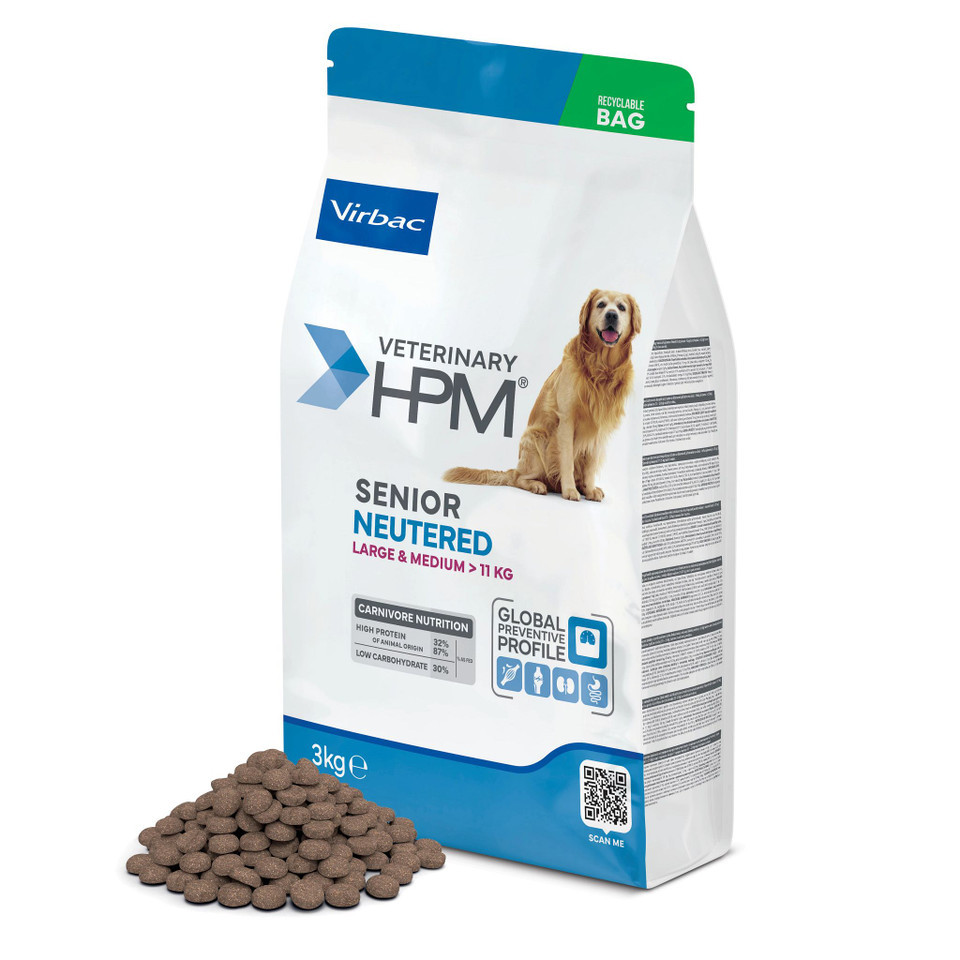 Senior Neutered Hundfoder Large & Medium - 12 kg - Virbac